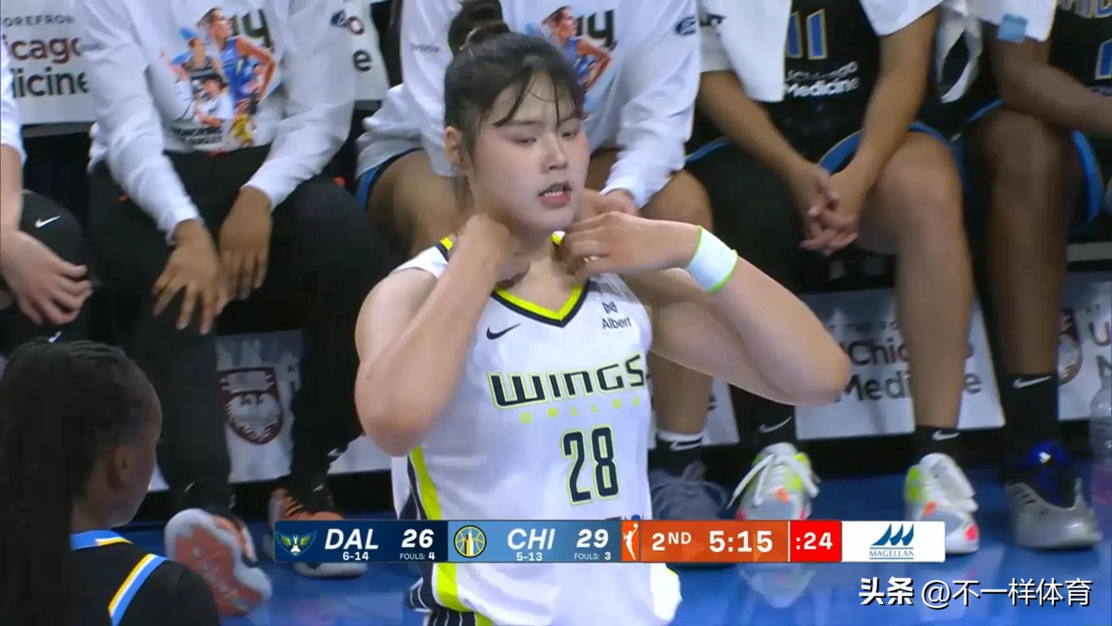 WNBA-李月汝10分8篮板飞翼末节逆转王牌未果(李月汝是什么军衔)